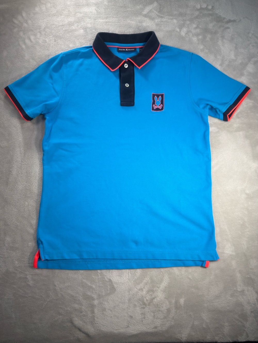 Psycho Bunny Polo Shirt Men's Sz 4 Pima Cotton